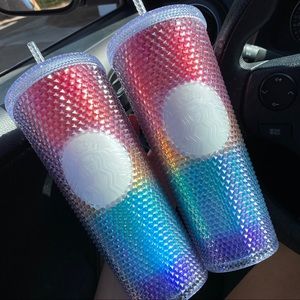 Starbucks Rainbow Studded Tumblers
